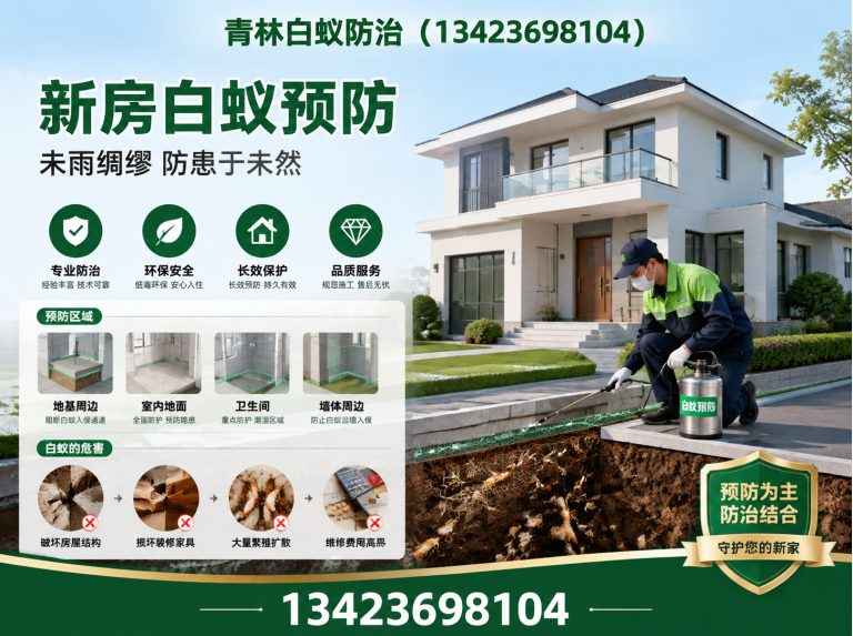 黄埔区广州白蚁防治展示图
